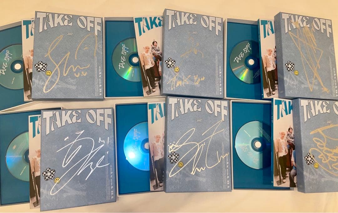 iKON TAKE OFF サイン全員分セット