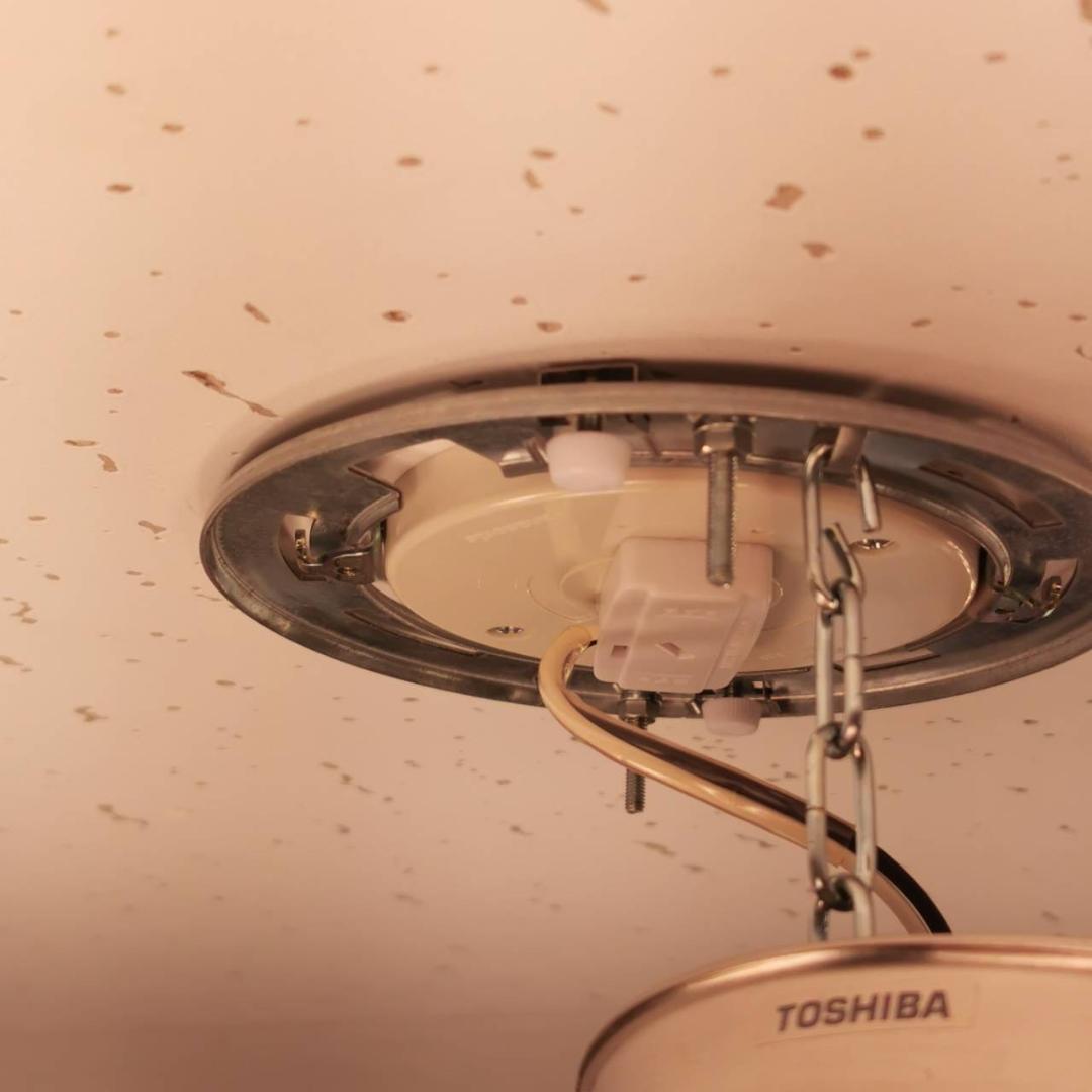 【希少】TOSHIBA IC80157-6G シャンデリア 6灯 生産完了品 ②