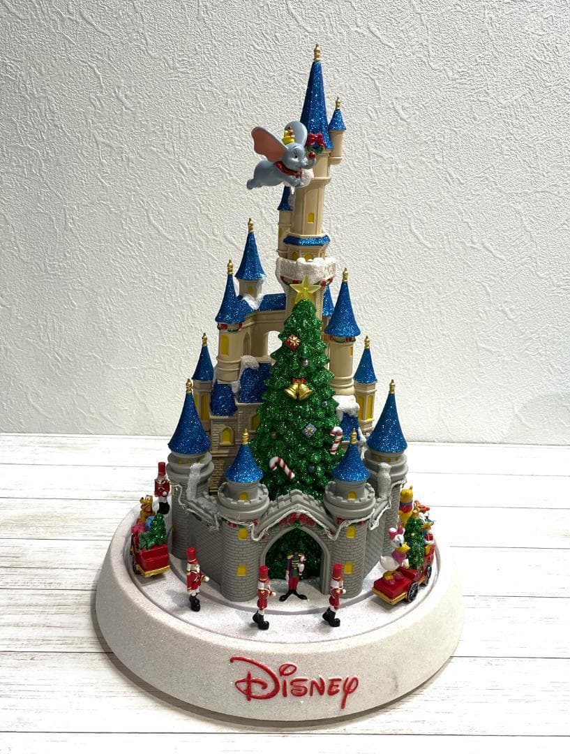 ディズニー クリスマス オルゴール　センターピース　パレードシーン 　大型