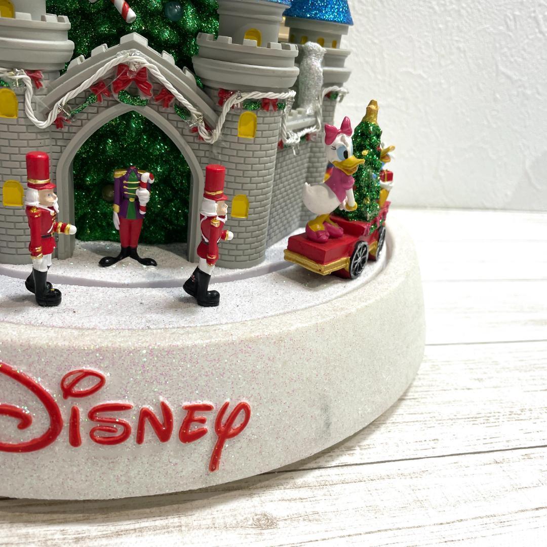 ディズニー クリスマス オルゴール　センターピース　パレードシーン 　大型