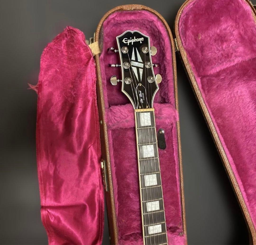 今週の1本‼️最終価格‼️Epiphone レスポールカスタム　ブックヘッド