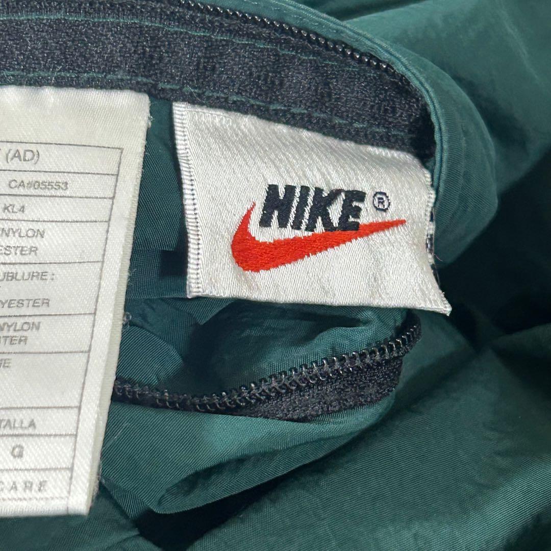 90s NIKE キルティング ナイロンジャケット リバーシブル　銀タグ