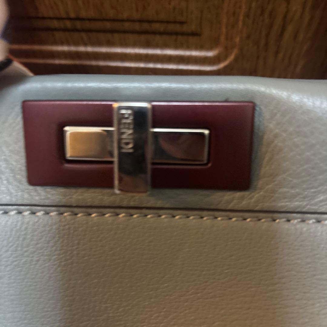 美品！ FENDI フェンディ ピーカブー 2way ハンド/ショルダーバッグ