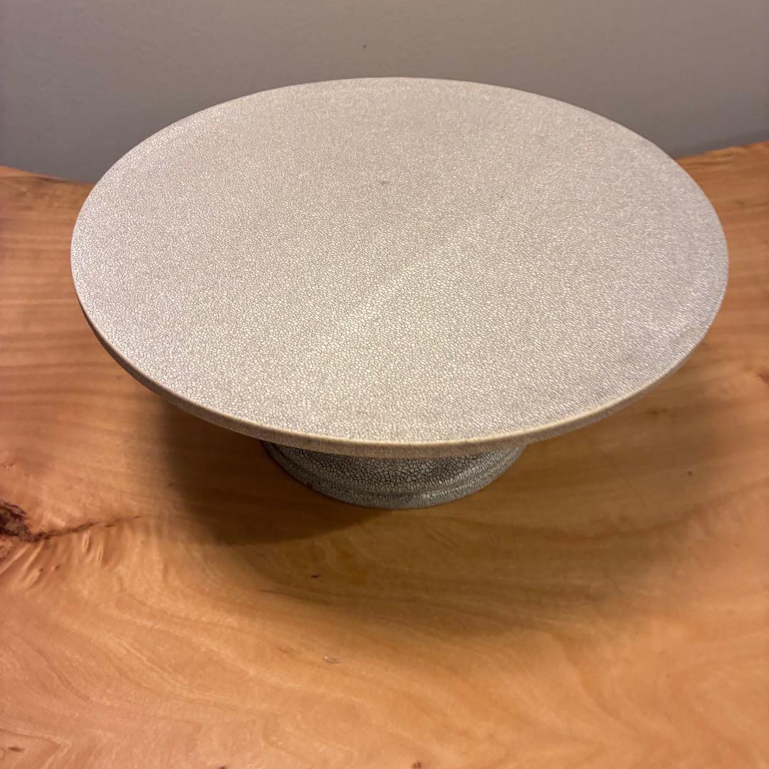 食器 MISHIM POTTERY cake stand L hibi