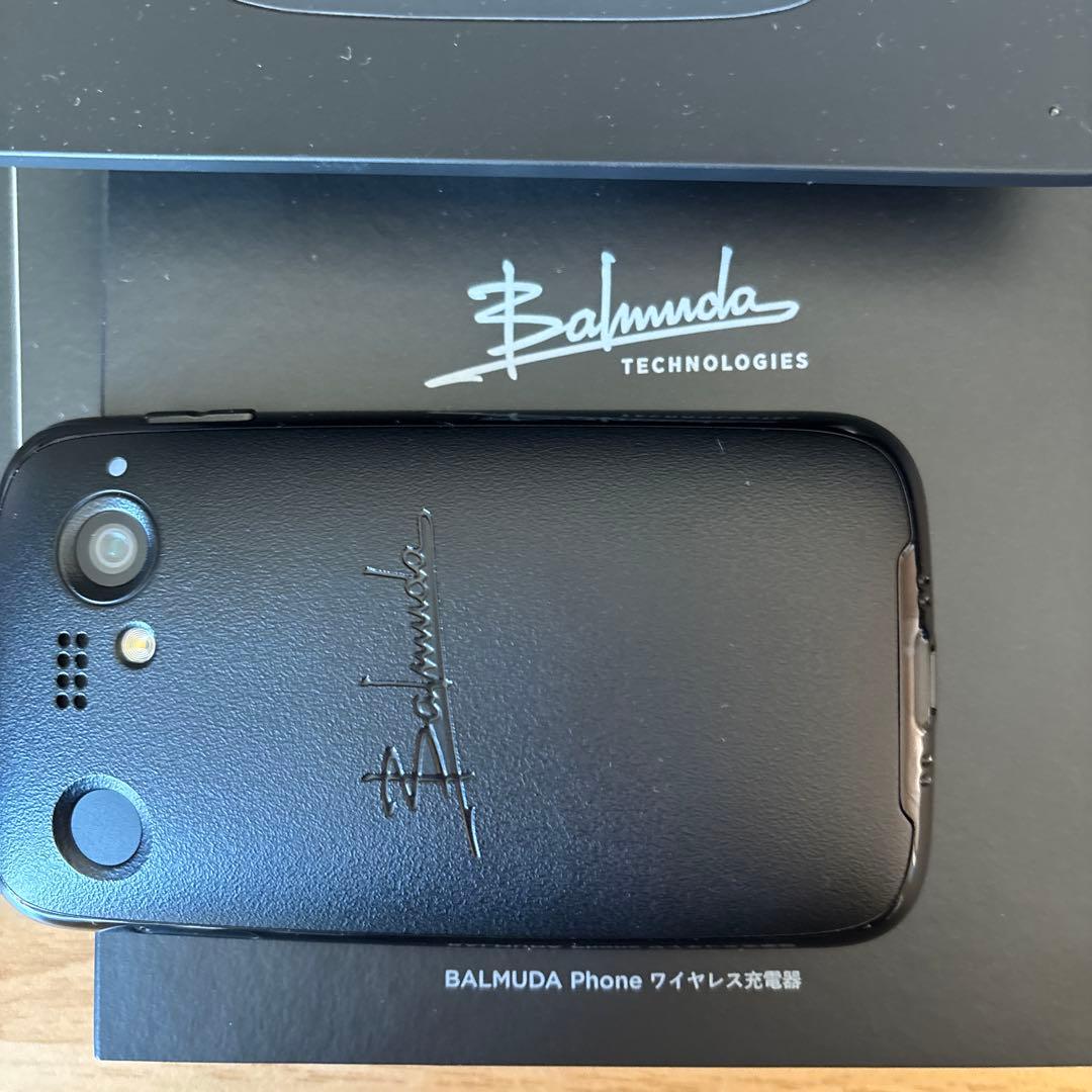 な*し様 【SIMフリー】 BALMUDA Phone ブラック A101BM