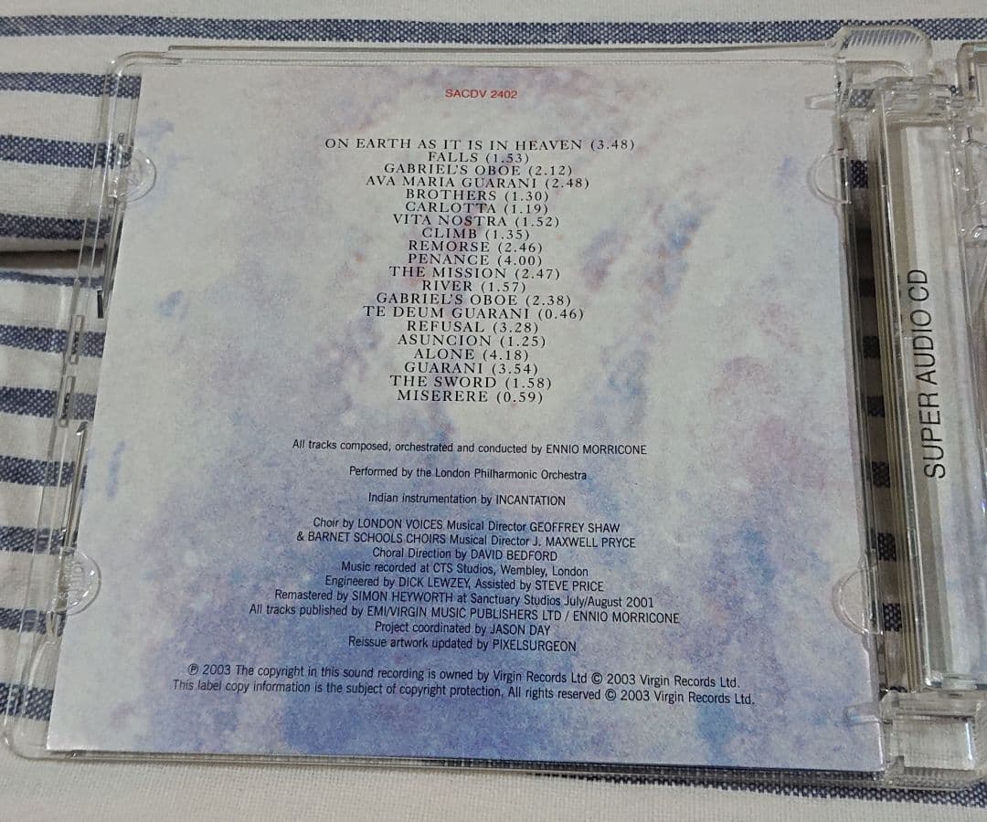 (SACD) エンニオ・モリコーネ「ミッション」