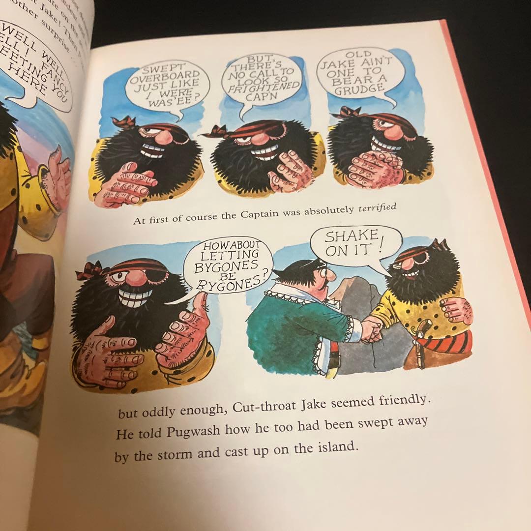 英語版・絵本　パグワッシュ船長と埋もれた宝