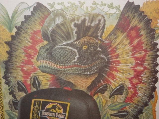 マクドナルド★ポスター★35★ビンテージ★壁掛け★ジュラシックパーク★恐竜