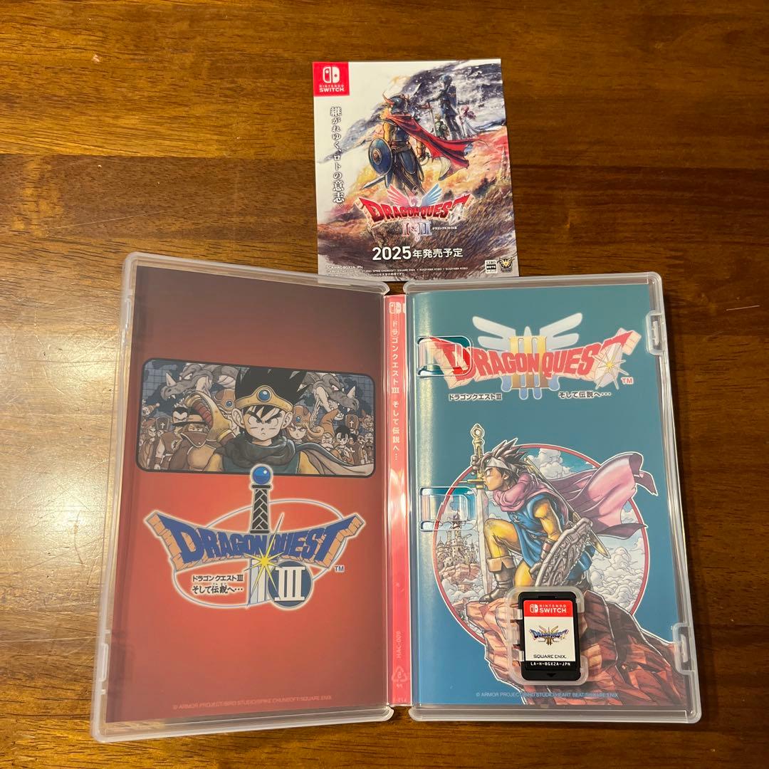 ダ*リ様 Switchゲームソフト　ドラゴンクエストⅠ&Ⅱ ドラゴンクエストⅢ