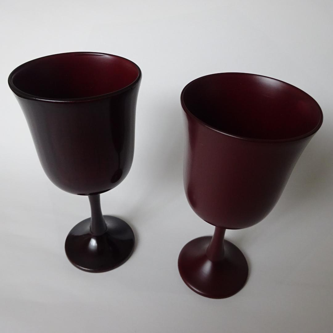 木曽漆器　伊藤寛司商店　ワインカップ　2個