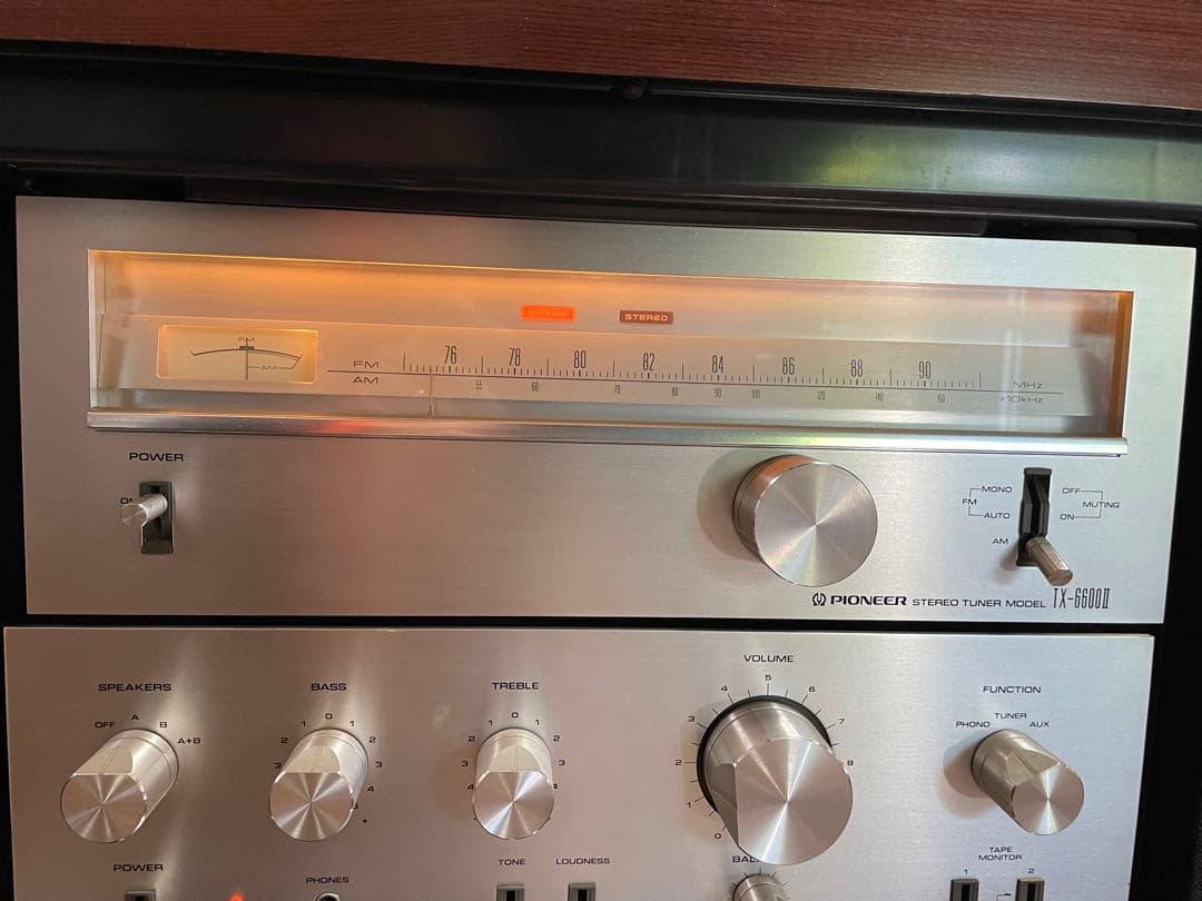 pioneer オーディオシステム セット SA-6600Ⅱ ジャンク