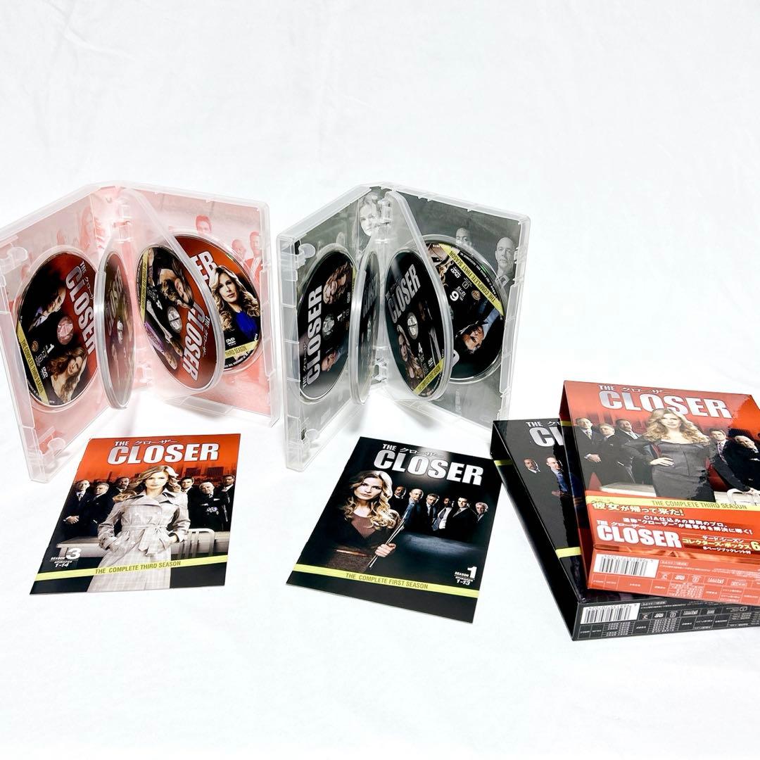 【即発送】 THEクローザー シーズン1・3 DVD-BOX サスペンスドラマ