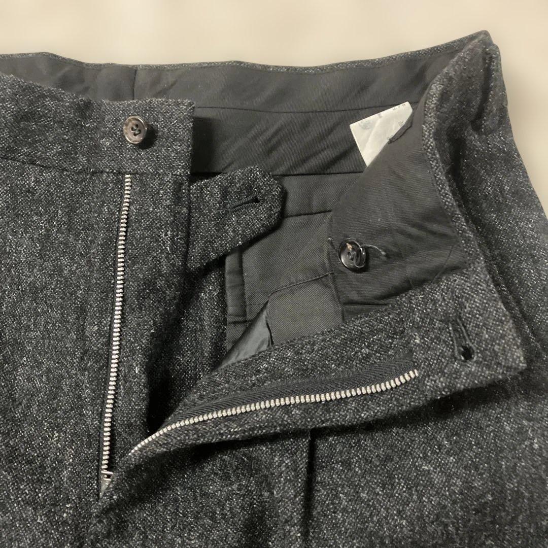 i40)美品コムデギャルソン　オムメンズツイードスーツ上下　80's Mサイズ