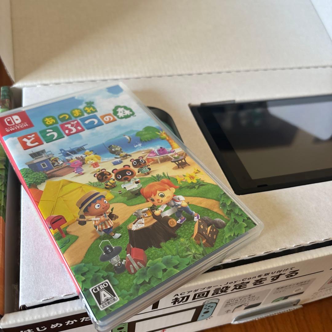 Nintendo　Switch　あつ森　ソフト付