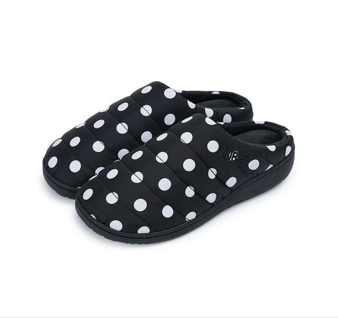 【新品未開封】SUBU ドット水玉 0サイズ22〜23.5㎝ サンダルスリッポン