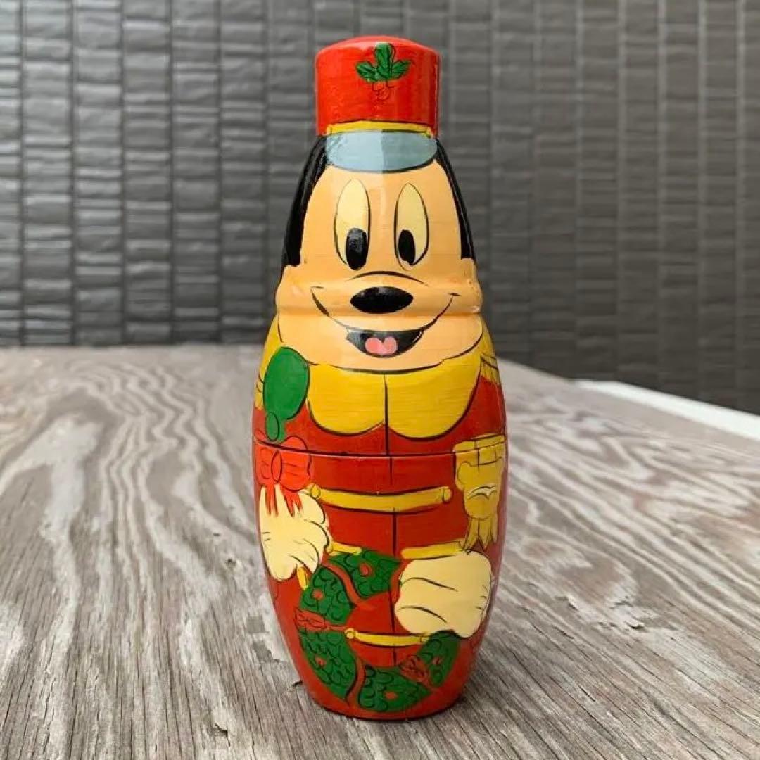 ディズニー　マトリョーシカ　ビンテージ　ミッキーマウスなど