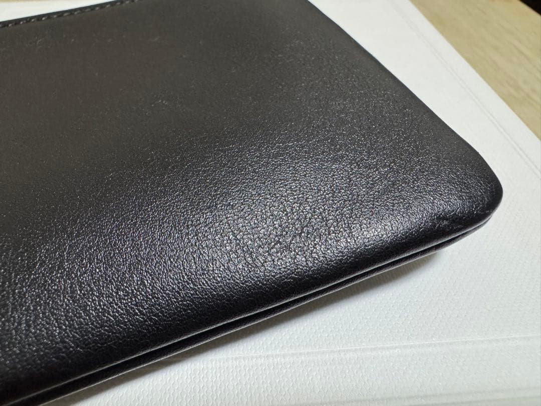 CELINE ブラックレザー ケース