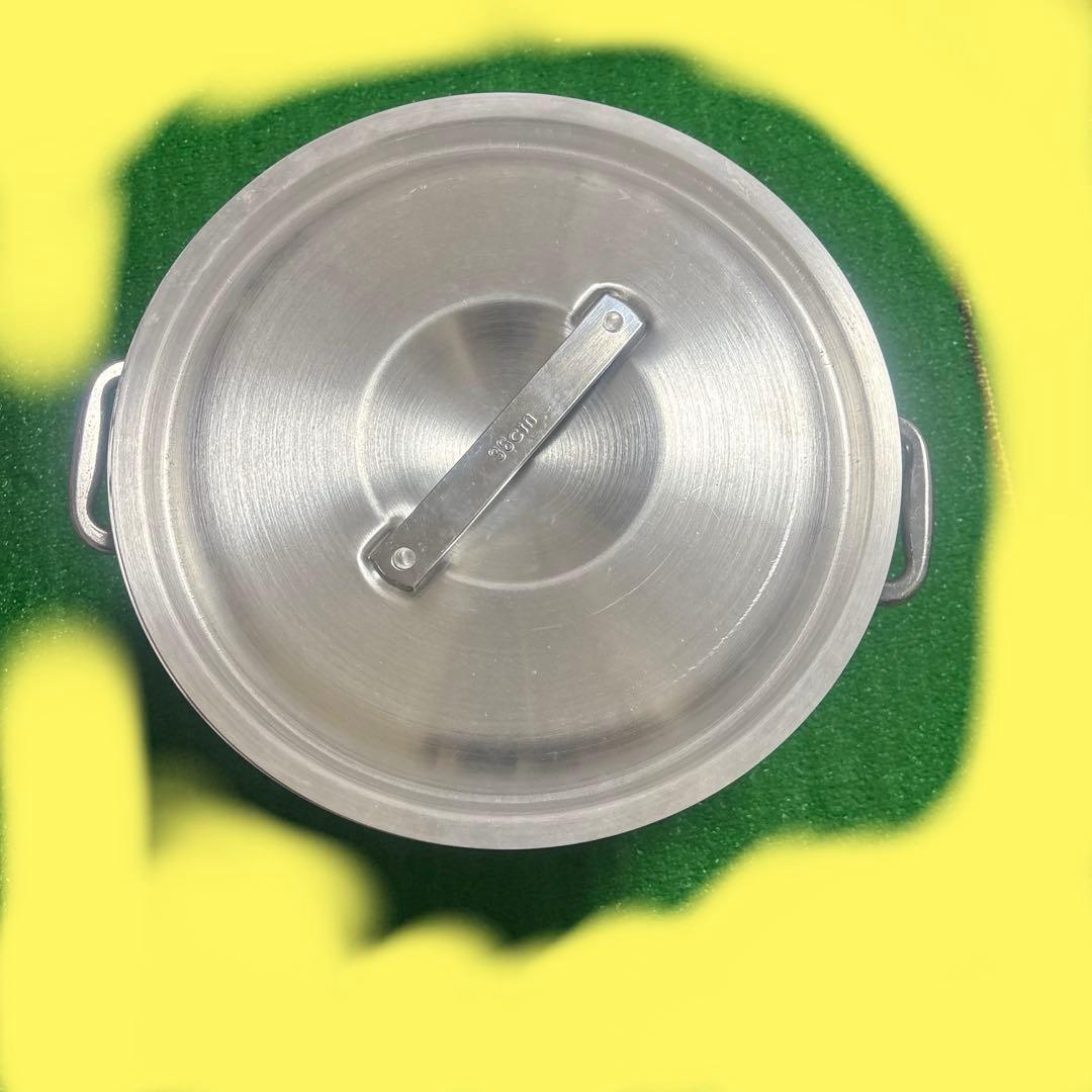 アルミ 寸胴鍋 蓋付き