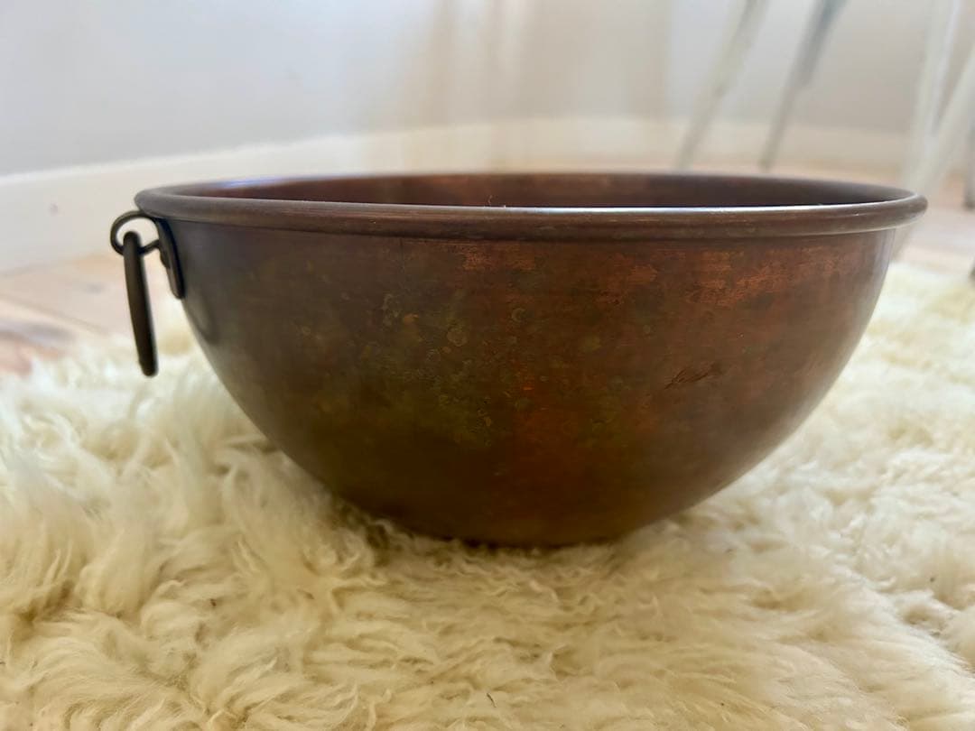 銅製調理用ボウルセット　コッパー製