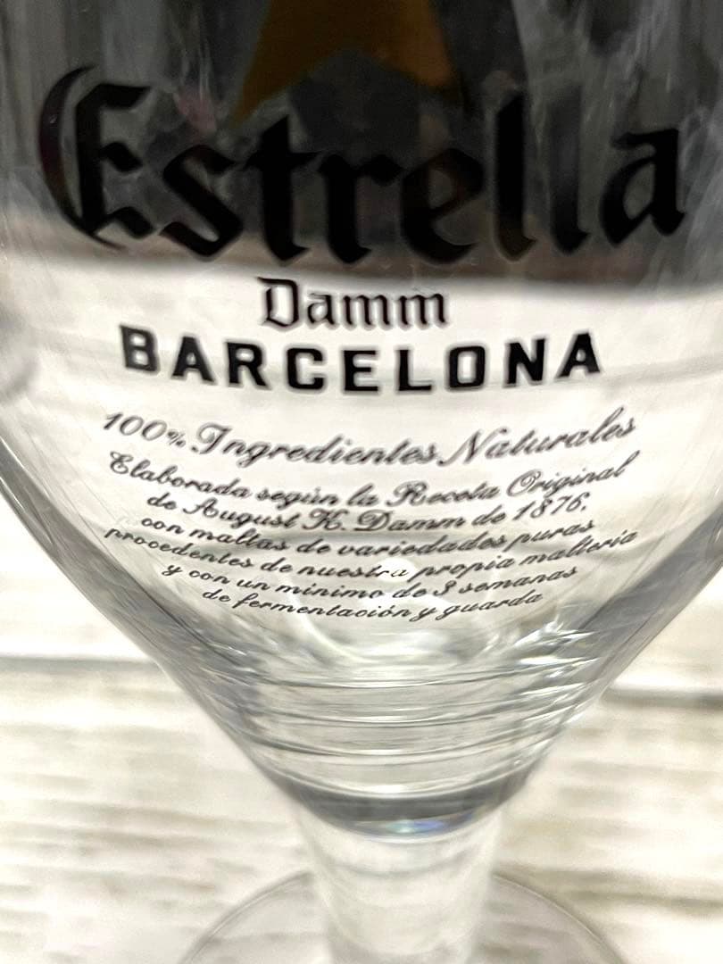 エストレージャダム ビアグラス　6本セット