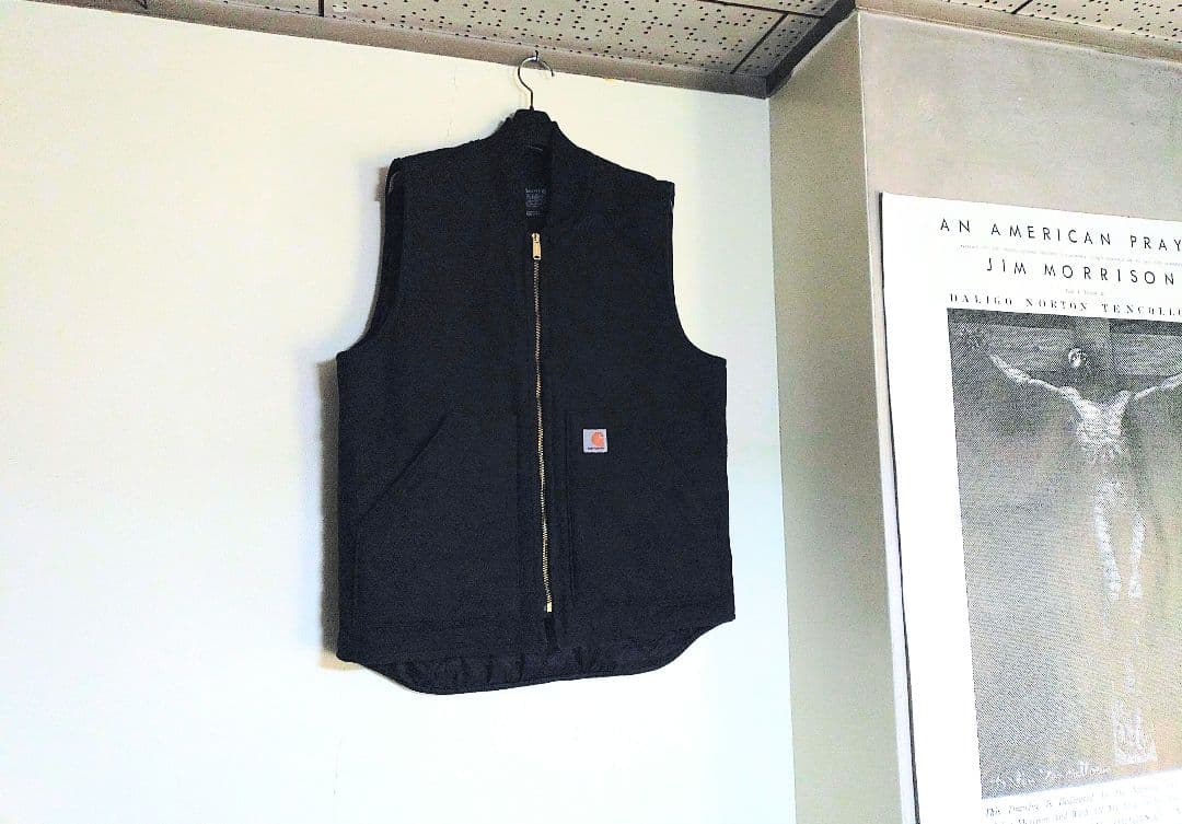 ✨今日だけ価格◼️Carhart ダックベスト◼️黒USED