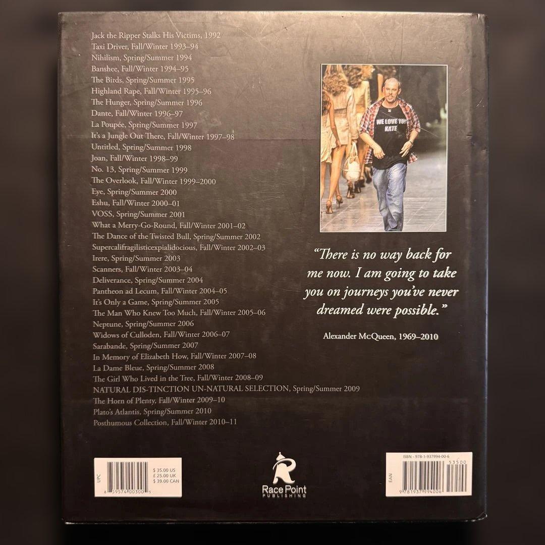 Alexander McQueen: Evolution 写真集 初版