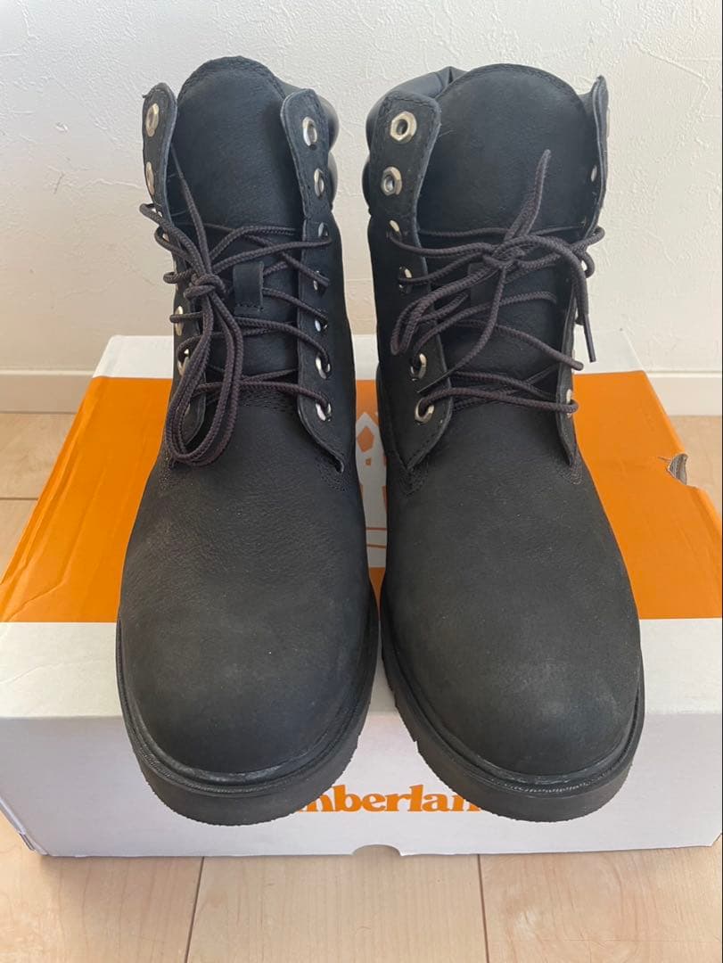 ［未使用］27cm Timberland ブラック ワークブーツ