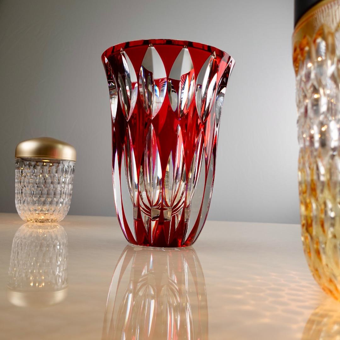 HERMES Saint Louis サンルイ 花瓶 ベース 23cm 希少