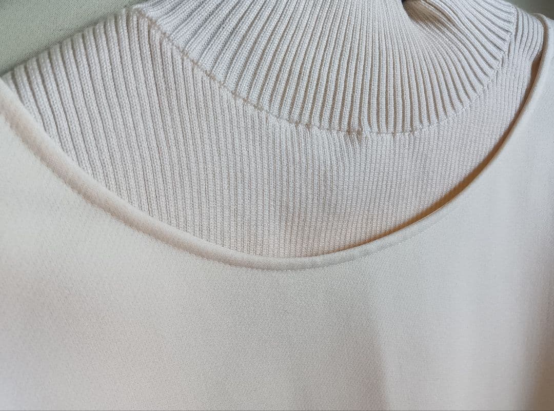 ENFOLD ダブルクロスタートルプルオーバー