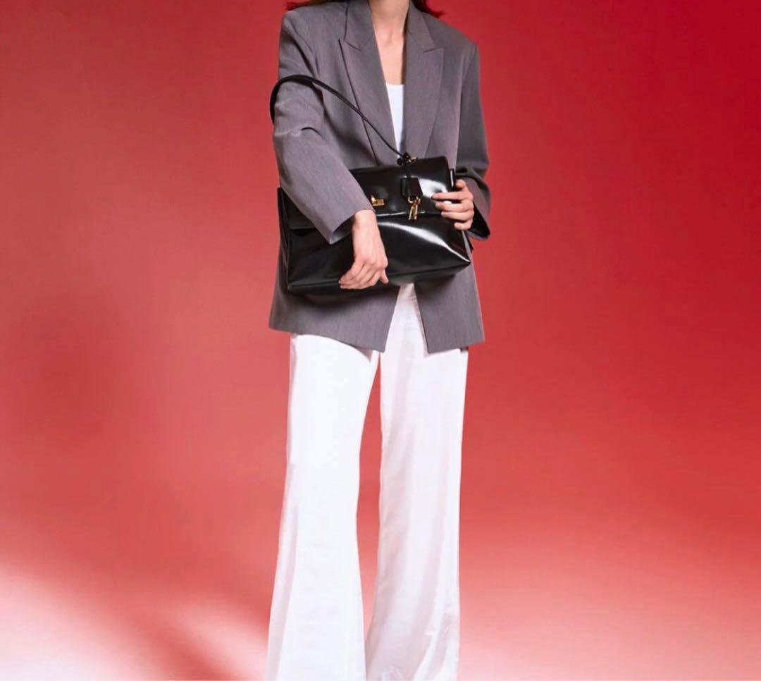 新品未使用　チャールズアンドキース　ケリー トップハンドルサッチェルバッグ