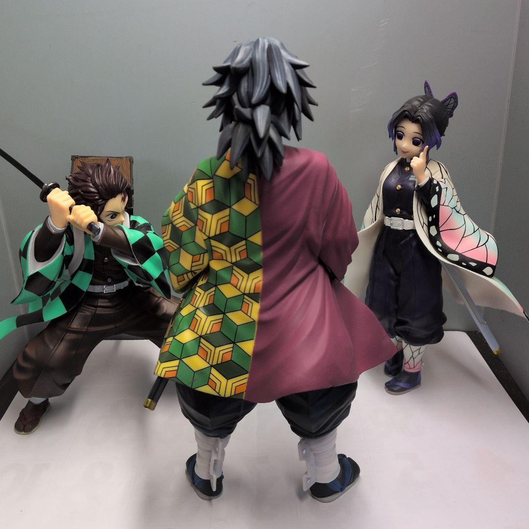 鬼滅の刃 竈門炭治郎 冨岡義勇 胡蝶しのぶ フィギュア 3種セット