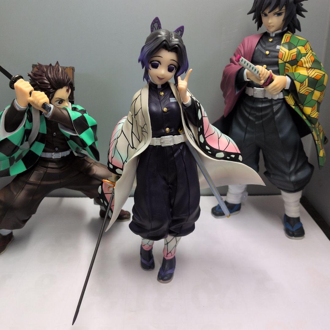 鬼滅の刃 竈門炭治郎 冨岡義勇 胡蝶しのぶ フィギュア 3種セット