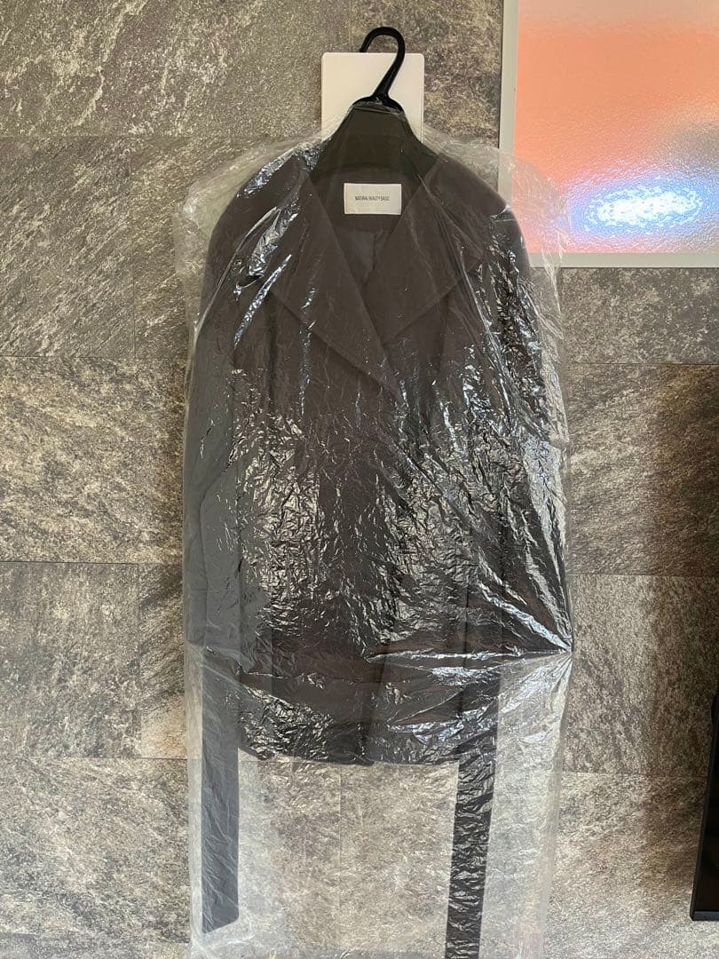 【新品タグ付き】ナチュラルビューティーベーシックベルテッドミディコート　M