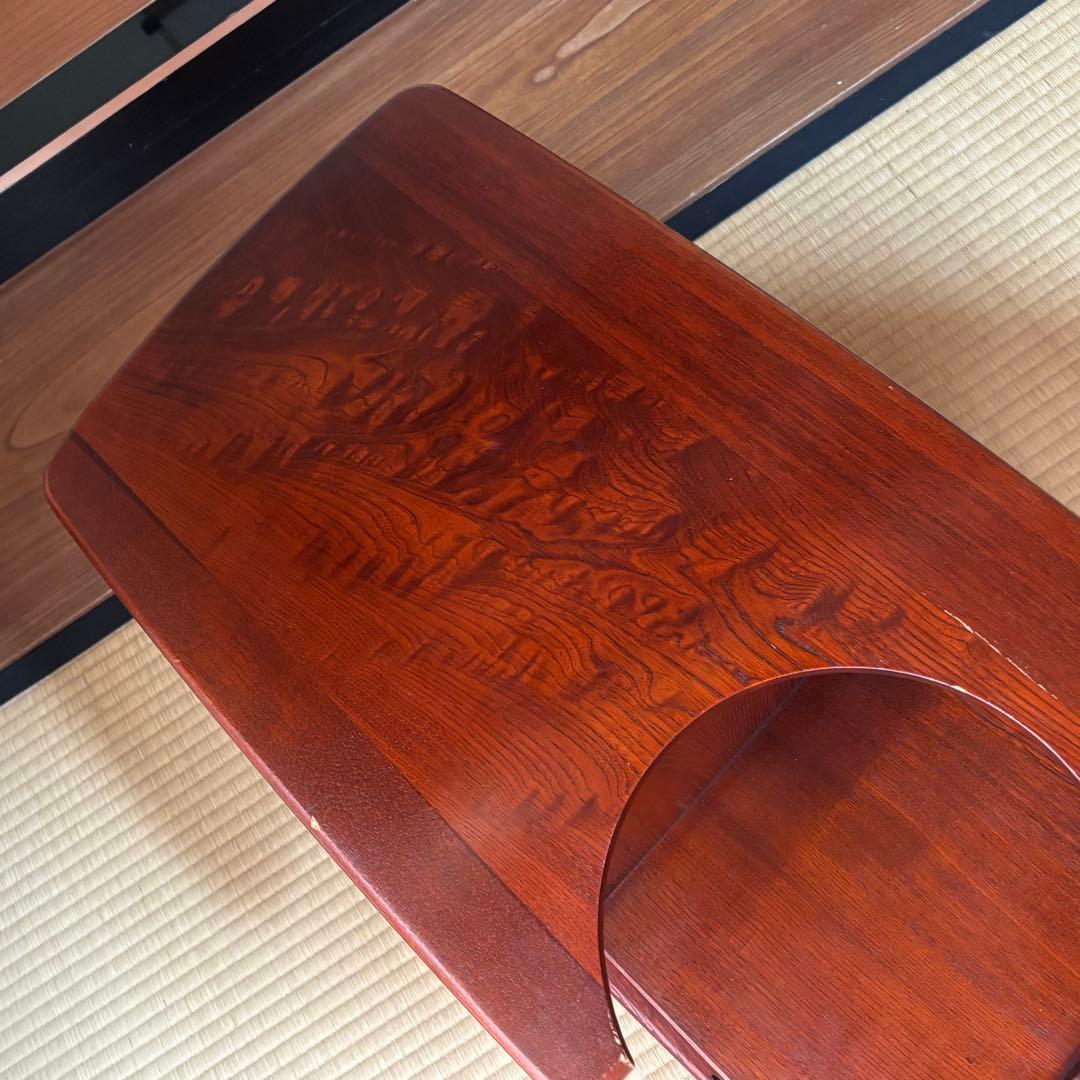 【希少】　karimoku カリモク ポットワゴン キャスター付 茶箪笥