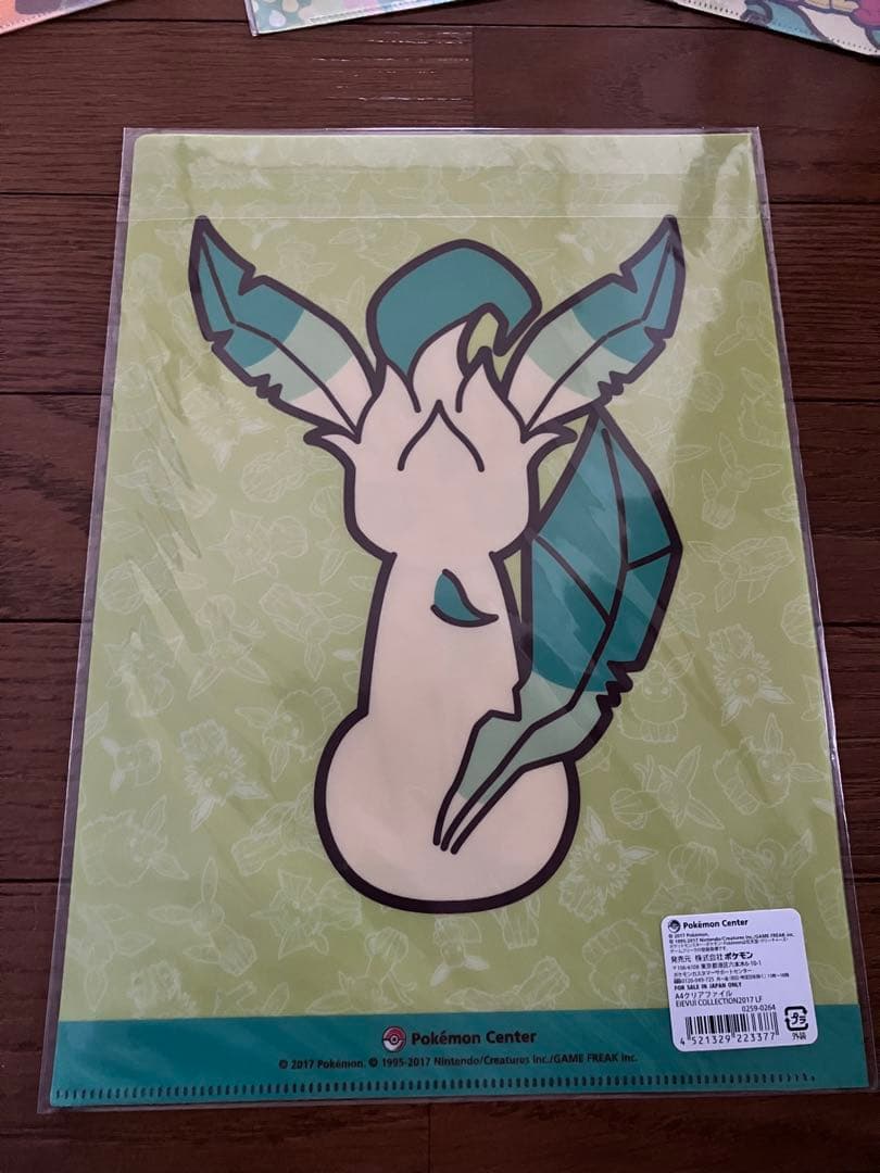 ポケモン　リーフィア　クリアファイル7枚+ぺったりフック　ヒグチユウコ他　まとめ