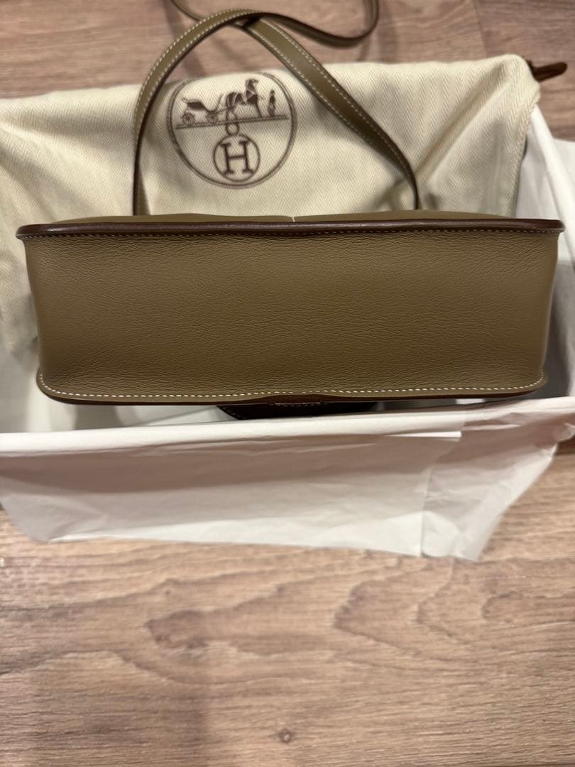 HERMES アルザンミニ エトゥープ 2025製造　Ｋ刻印