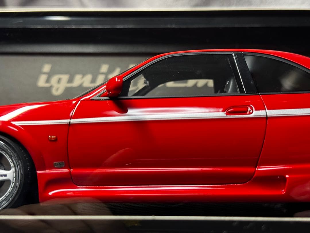 ミニカー Nismo R33 GT-R 400R 1/18 Red IG2253 NEW