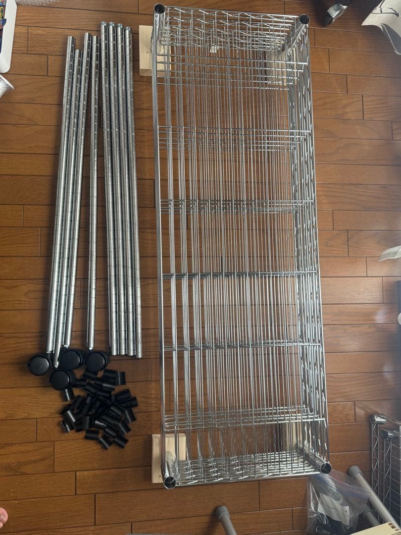 【あさきゆめみし】NITORI ニトリ スチールラック メタルラック 5段