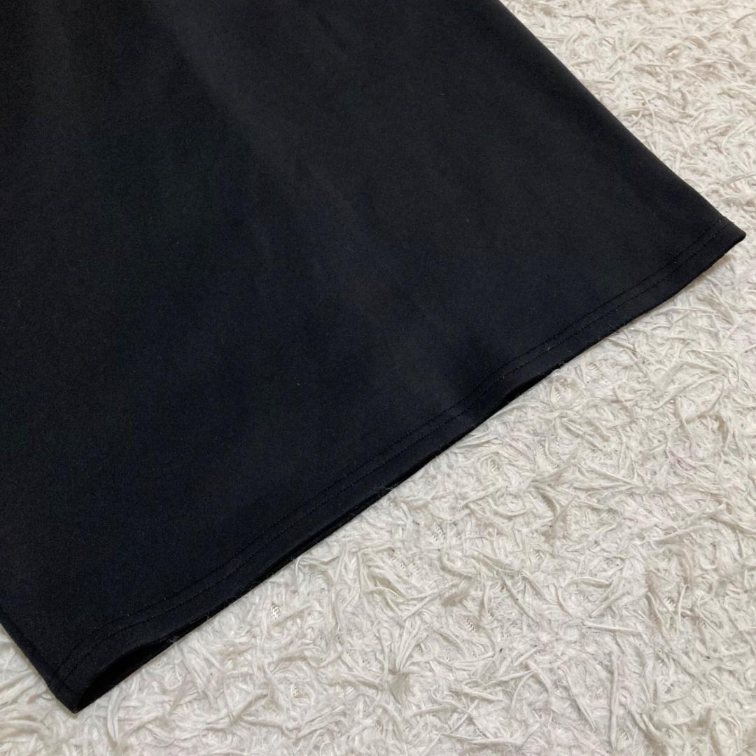 15677✨良品✨タダシショージ バイカラーワンピース 白×黒 スパンコール