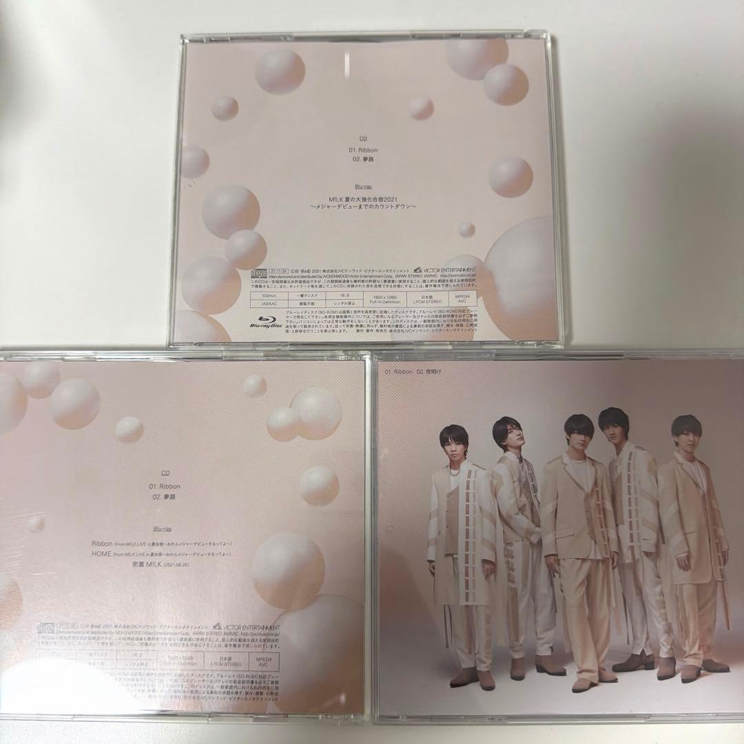 M!LK アルバム Ribbon 3形態セット