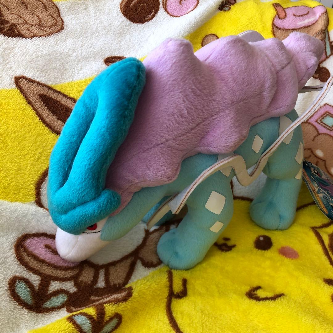 ポケモン　タカラトミー　スイクン　DP ぬいぐるみ