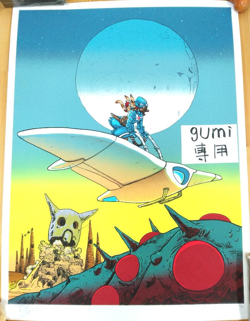 風の谷のナウシカ　ナウシカ昼　メーヴェ　オーム王蟲　巨神兵　テト　ティム・ドイル