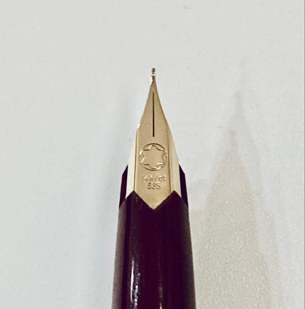 ペン先14K◆モンブラン高級万年筆14金 MONTBLANC 1970s西ドイツ