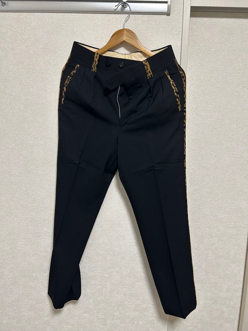 【美品】WACKOMARIA ワコマリア ベスト　パンツセットレオパード　M