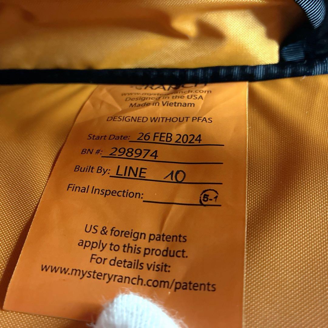 ⭐️美品⭐️ ミステリーランチ　3WAY ブリーフケース　ワイルドファイヤーブラック