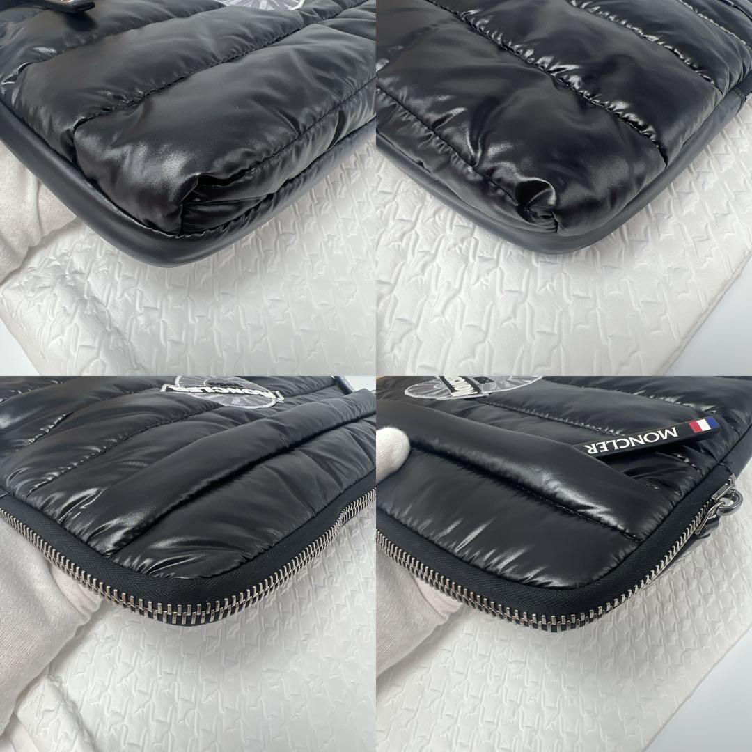 ✨ほぼ未使用✨MONCLERモンクレール　クラッチバッグ　PCケース　ナイロン