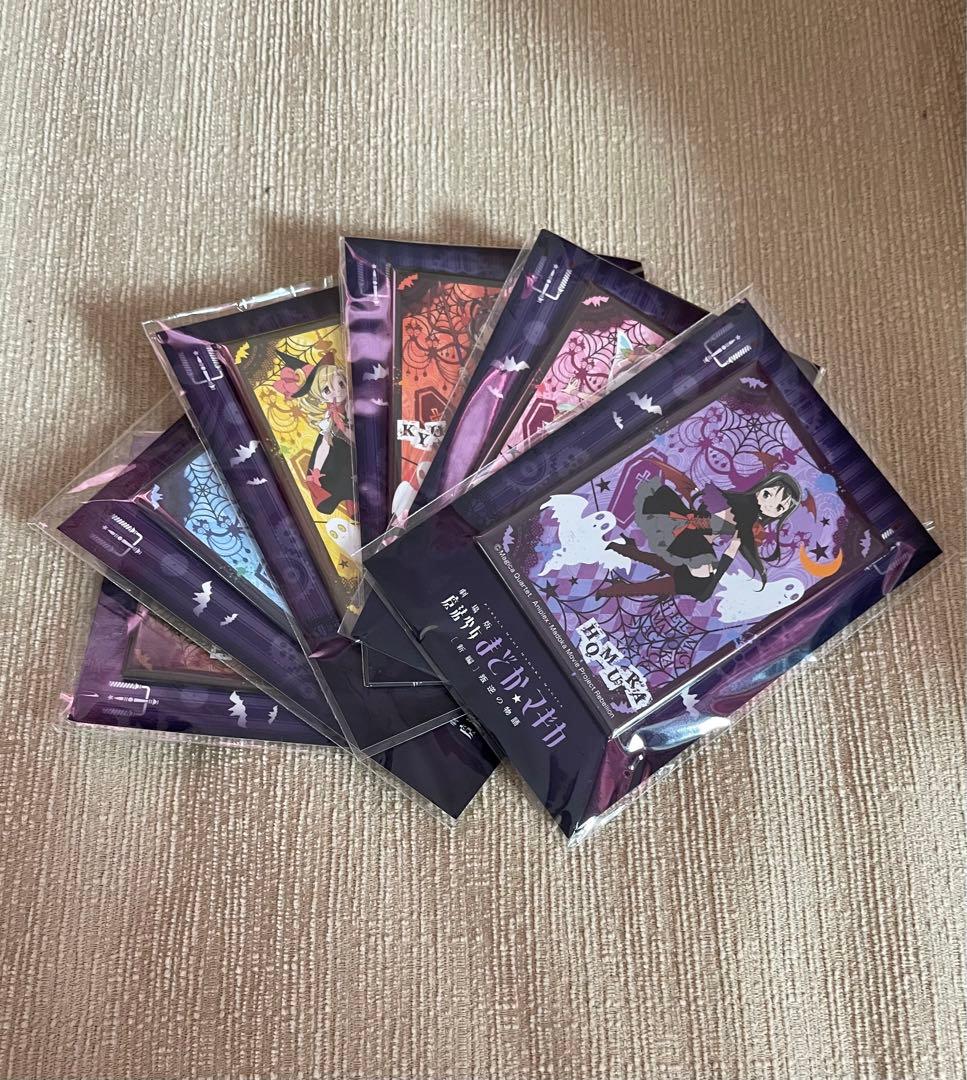 まどマギ スクエア缶バッジ 叛逆の物語 ローソン限定 ポスター付きセット