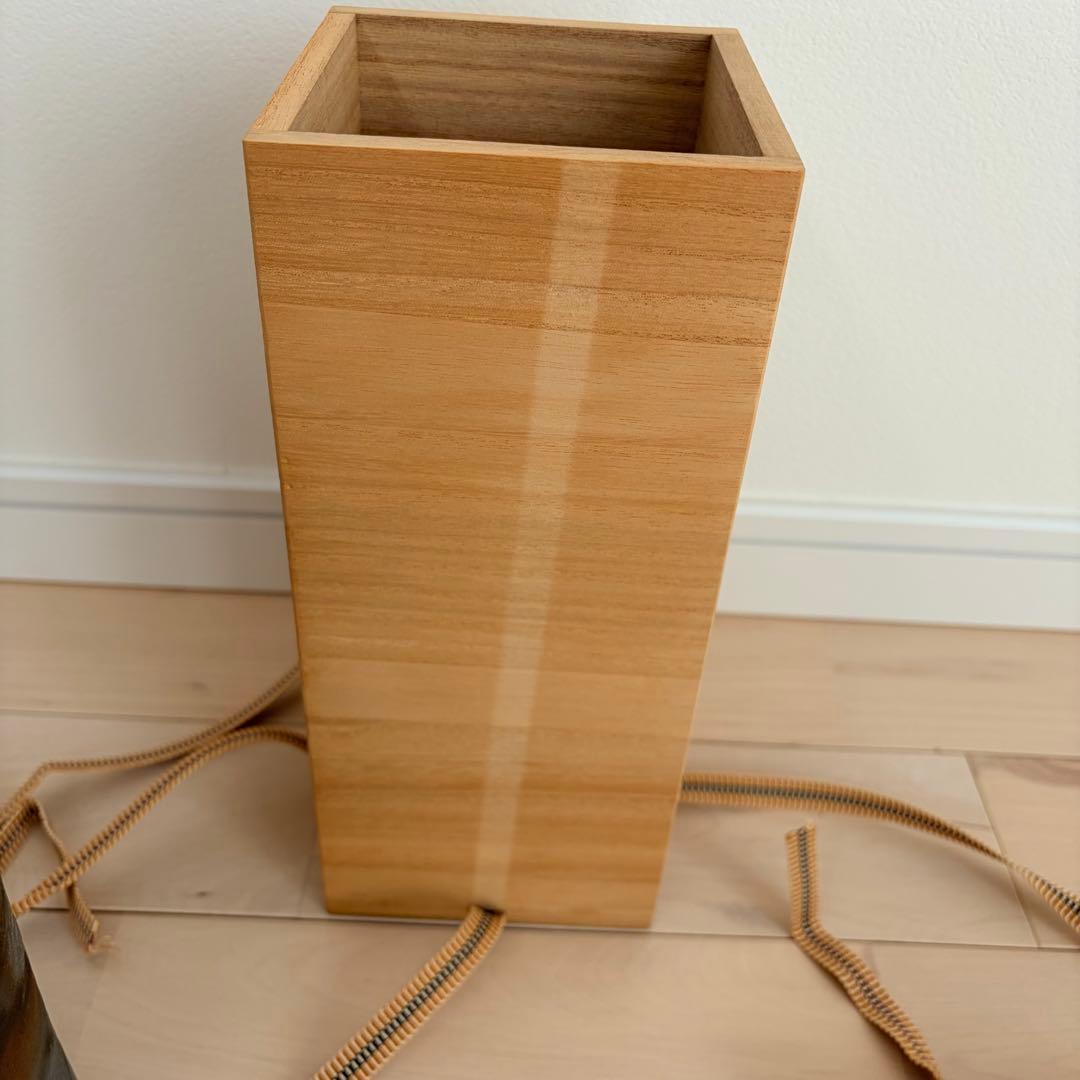 【新品】【備前焼】陶器の円筒形花器 グレーとブラウン