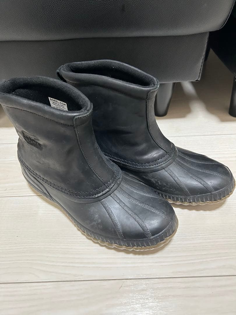 【新品未使用】SOREL ソレル スノーブーツ ショートブーツ ブラック