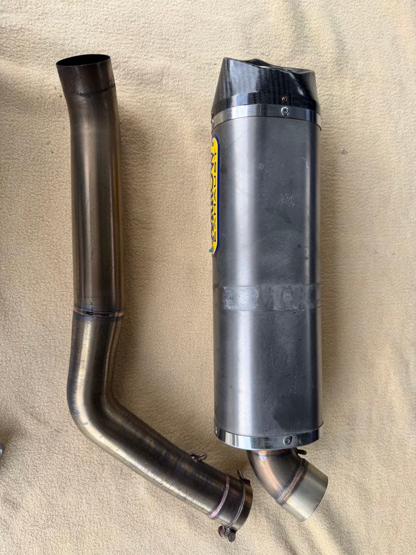ARROW スリップオンマフラー　CBR600RR PC40後期
